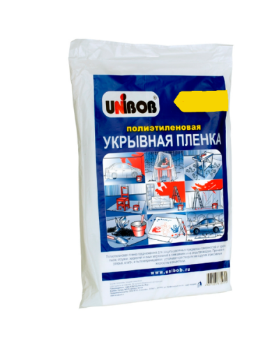 Укрывная пленка полиэтиленовая UNIBOB (4х5 м)  