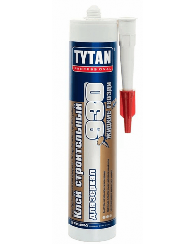 Монтажный клей TYTAN PROFESSIONAL для зеркал 310 мл (бежевый) 