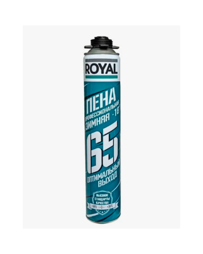 Монтажная пена ROYAL 65 зимняя
