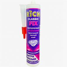 Клей монтажный RICH CLASSIC FIX 310 мл (прозрачный) 