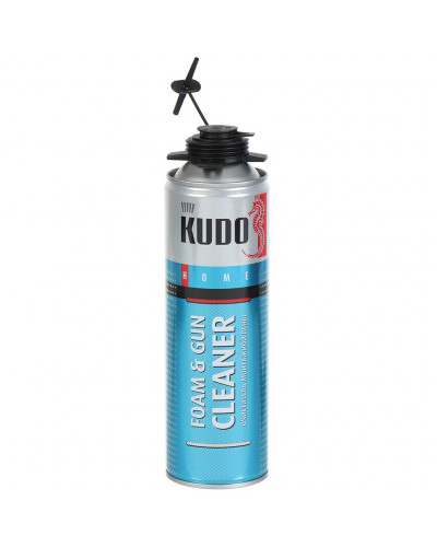 Очиститель от монтажной пены, HOME Foam&Gun Cleaner, 0.65 л, KUDO