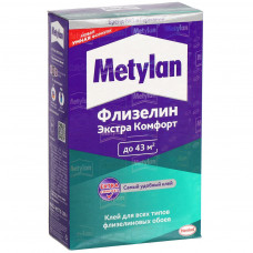 Клей для флизелиновых обоев, Metylan, Флизелин Экстра Комфорт, 300 г, 2719339/3000296