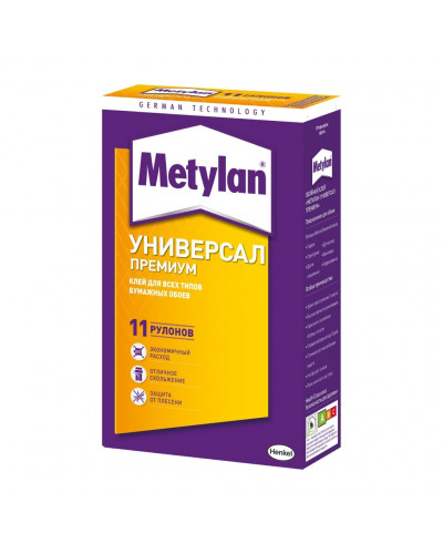 Клей для всех видов обоев, Metylan, 250 г, 586526